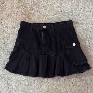 Denim Miniskirt - vintage